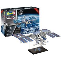 REVELL 05651 1:144 Geschenkset 25th Anniversary "ISS" Platinum Edition mit Basiszubehör von Revell