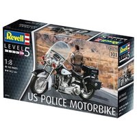 REVELL 07915 1:8 US Police Motorbike von Revell