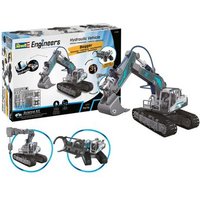 REVELL 21305 Hydraulic Excavator 3in1 - Bagger mit hydraulisch gesteuertem Arm aus 168 Teilen REVELL 21305 Hydraulic Excavator 3in1 - Bagger mit hydraulisch gesteuertem Arm aus 168 Teilen von Revell