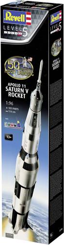 Revell 03704 Apollo 11 Saturn V Rocket Raumfahrtmodell Bausatz 1:96 von Revell