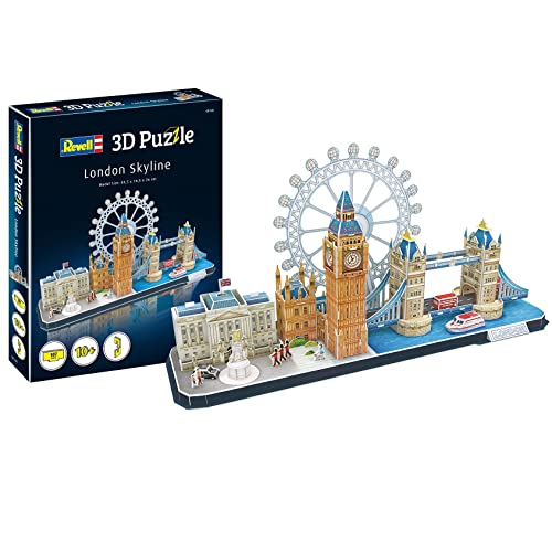 Revell 001409092 London Skyline Cityline 107-teiliges 3D-Puzzle von Revell