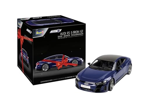 Revell Adventskalender Audi RS e-tron GT I Audi Adventskalender I Audi in 24 Tagen zusammenbauen I Adventskalender für Jungen, Mädchen & Erwachsene ab 10 Jahren I Geschenkidee von Revell