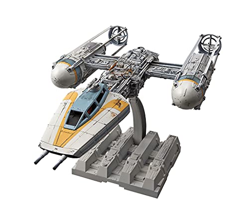 Revell 01209 BANDAI Y-wing Starfighter Star Wars originalgetreuer Modellbausatz für Experten, unlackiert von Revell