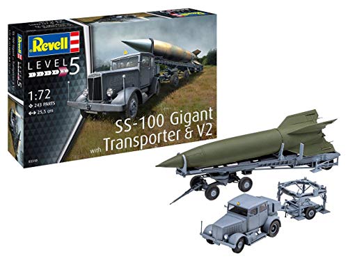 Revell SS-100 Gigant + Transporter + V2 von Revell