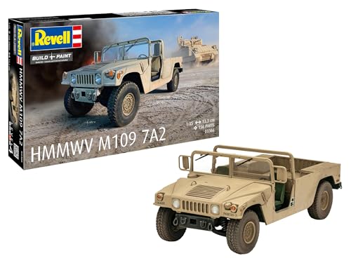 Revell 03366 HMMWV M1097A2 Maßstab 1:35 – ungebautes/unlackiertes Plastikmodellbausatz Revell 03366 HMMWV M1097A2 Maßstab 1:35 – ungebautes/unlackiertes Plastikmodellbausatz von Revell