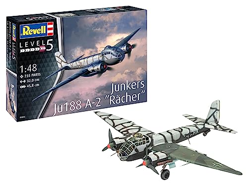 Revell 3855 Junkers Ju188 A-1 "Rächer Other License Zubehör, Unlackiert von Revell