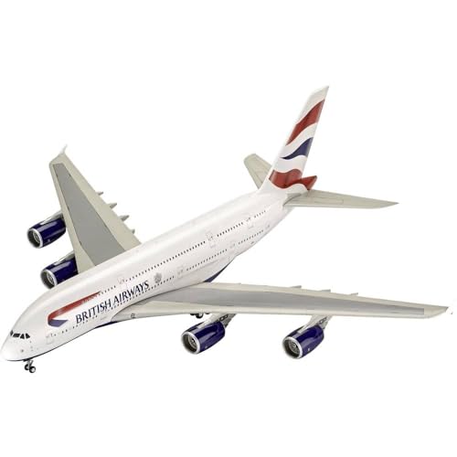 Revell 03922 3922 Other License A380, British Airways Modellbausatz, verschieden, STK von Revell