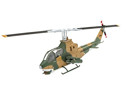 Revell Modellbausatz Hubschrauber 1:100 - Bell AH-1G Cobra im Maßstab 1:100, Level 3, originalgetreue Nachbildung mit vielen Details, Helikopter, 04954 von Revell