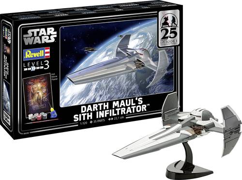 Revell 05638 Darth Maul's Sith Infiltrator™ Science Fiction Bausatz 1:121 von Revell