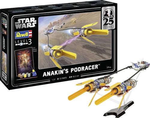 Revell 05639 Anakin's Podracer: EP1 25th Anniv. Science Fiction Bausatz 1:30 von Revell