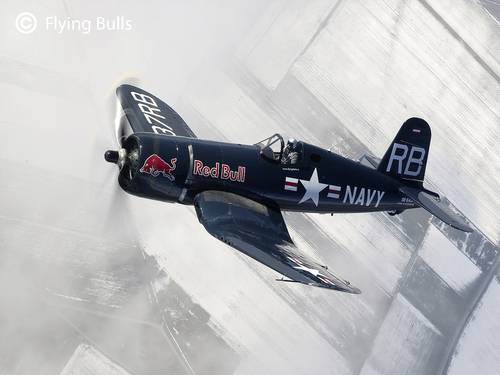 Revell 05641 Flying Bulls F4U-4 Corsair Flugmodell Bausatz 1:48 von Revell