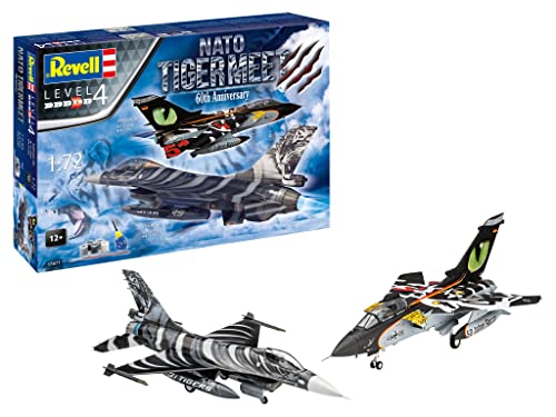 Revell 05671 Geschenkset NATO Tiger Meet - 60th Anniversary, zum Bemalen von Revell