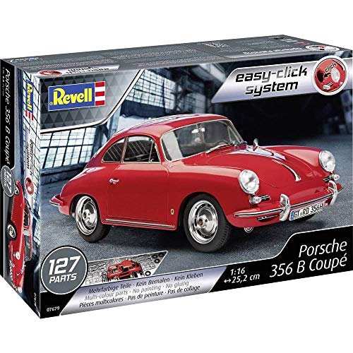 Revell Modellbausatz Porsche 356 Coupé I Maßstab 1:16 I Detailgetreue Nachbildung I Für Modellbauer und Autoliebhaber von Revell