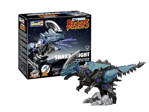 Revell Modellbau I CyberBeasts Sharp Knight I Bausatz I Maßstab 1:48 I 80 Teile I Bastelset ab 10 Jahren I Detailgetreues Modell I Fantasiefigur I Authentische Nachbildung von Revell