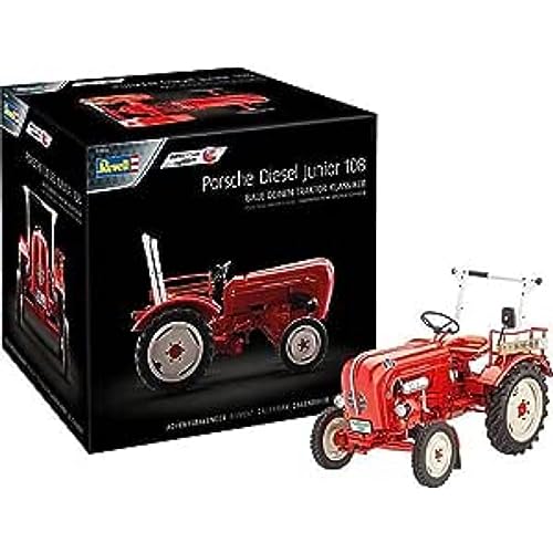 Revell Adventskalender, Porsche Junior 108 mit Easy-Click-System in 24 Tagen zum Traktor, Adventskalender für Jungen, Mädchen & Erwachsene ab 10 Jahren, Geschenk zu Weihnachten von Revell