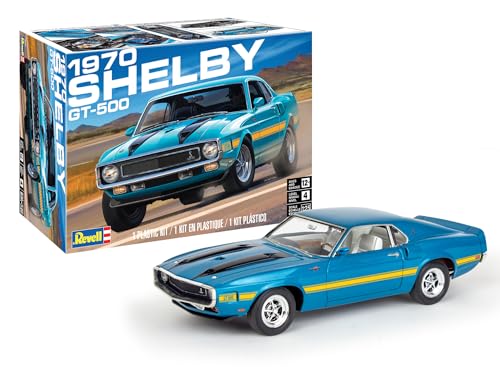 Revell 14563 1970 Shelby GT-500 Maßstab 1:25 112-teilig Skill Level 4 Modellbausatz von Revell