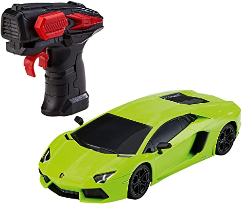 Revell Control Lamborghini Aventador Coupé I RC Scale Car mit 2.4 GHz-Fernsteuerung I Detailgetreue Nachbildung im Maßstab 1:24 I LED-Frontbeleuchtung I Robuste Konstruktion I Für Kinder ab 8 Jahren von Revell Control