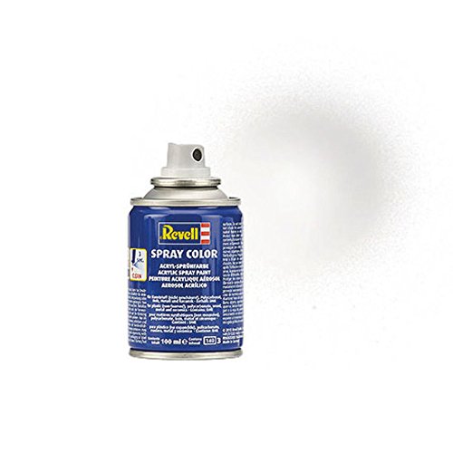 Revell 34101 Spraydose farblos, glänzend, Farbnummer 01 Spray Color, Farben in der praktischen 100-ml-Sprühdose, 100 ml (1er Pack) von Revell