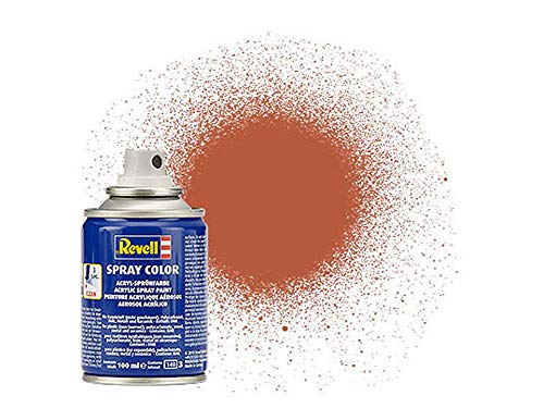 Revell Spraydose Braun I Matt I 100-ml-Sprühdose I Ideal für Modellbauprojekte I Praktische Sprühfarbe für präzises Lackieren und kreative Gestaltung von Revell