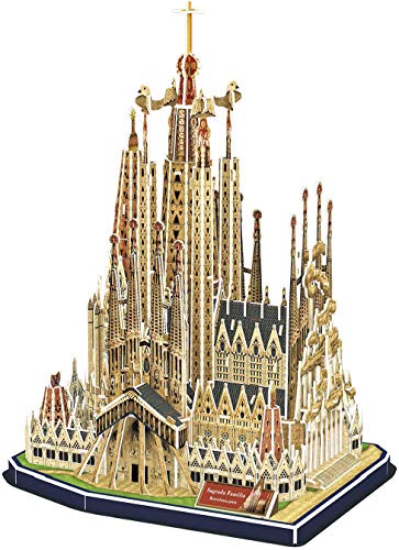 Revell 3D Puzzle 00206 I Basilika La Sagrada Familia I 194 Teile I 4 Stunden Bauspaß für Kinder und Erwachsene I ab 10 Jahren I Das meistbesuchte Wahrzeichen Spaniens selber zusammenbauen Revell 3D Puzzle 00206 I Basilika La Sagrada Familia I 194 Teile I 4 Stunden Bauspaß für Kinder und Erwachsene I ab 10 Jahren I Das meistbesuchte Wahrzeichen Spaniens selber zusammenbauen von Revell