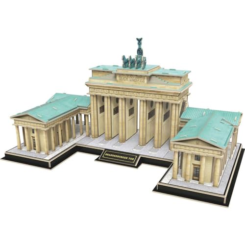 Revell 3D Puzzle 00209 I Brandenburger Tor 30th Anniversary I 150 Teile I 2 Stunden Bauspaß für Kinder und Erwachsene I ab 10 Jahren I Berlins Wahrzeichen selber zusammenbauen von Revell