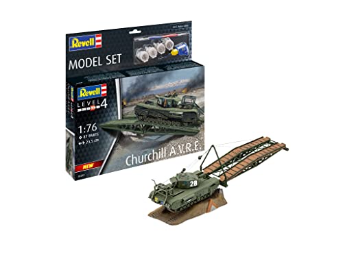 Revell 63297 Churchill originalgetreuer Modellbausatz, Aqua von Revell