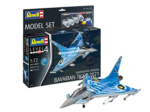 Revell 63818 Eurofighter Typhoon originalgetreuer Modellbausatz für Fortgeschrittene, unlackiert von Revell