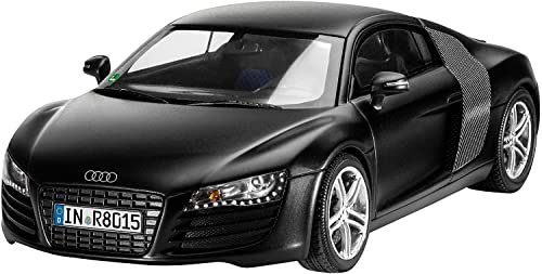 Revell 67057 Audi R8 originalgetreuer Modellbausatz, Model Set mit Basis-Zubehör, Mehrfarbig von Revell