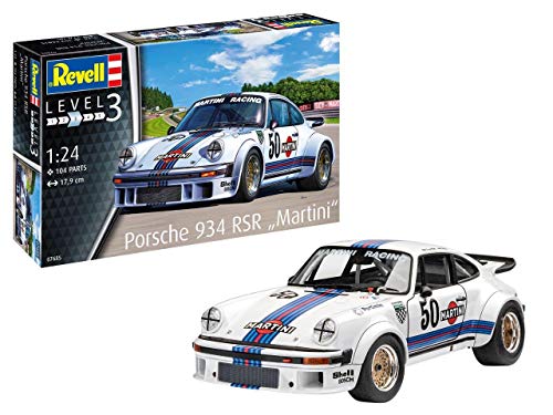 Revell 07685 Porsche 934 RSR Martini Automodell Bausatz 1:24 von Revell