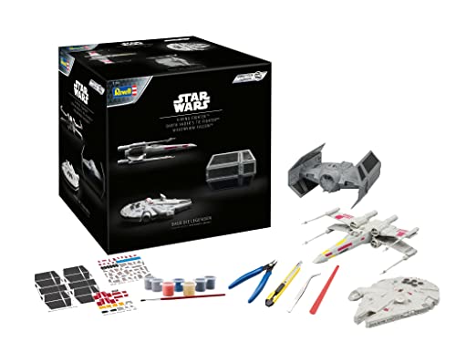 Revell Adventskalender Star Wars 2022 I Adventskalender zum Basteln I Star Wars Adventskalender I Adventskalender für Jungen, Mädchen & Erwachsene ab 10 Jahren I Geschenk zu Weihnachten von Revell