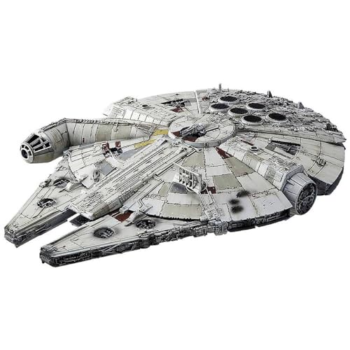 Revell Modellbausatz Millennium Falcon - Der ikonische Millennium Falcon aus "Das Erwachen der Macht" - Bewegliche Laderampe und zwei Cockpithauben - Inklusive Displayständer von Revell