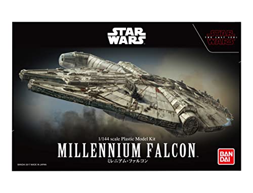 Revell Modellbausatz Millennium Falcon - Der ikonische Millennium Falcon aus "Das Erwachen der Macht" - Bewegliche Laderampe und zwei Cockpithauben - Inklusive Displayständer von Revell