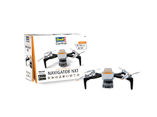 Revell Control Revell 23811 RC Navigator NXT Ferngesteuerter Quadrocopter, Grau, Orange, Schwarz, Einheitsgröße von Revell