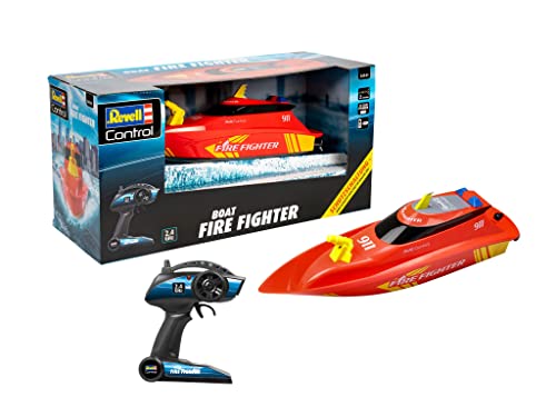 Revell Control Feuerlöschboot RC Einsteiger Motorboot RTR 350 mm von Revell Control X-treme