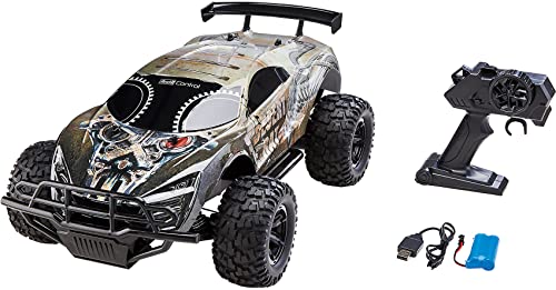 Revell Control RC Car Desert Rat I Maßstab 1:10 I Off-Road-Truck für alle Gelände I Geschwindigkeit 18 km/h I Robuste Karosserie I 2.4 GHz Fernsteuerung I Für Kinder ab 8 Jahren und RC-Enthusiasten von Revell