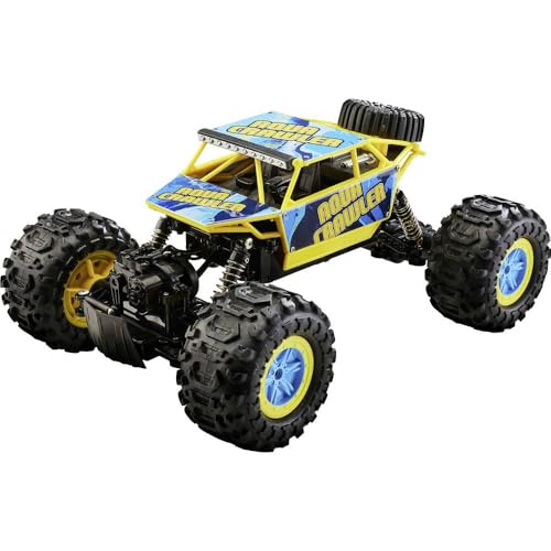 Revell Control Aqua Crawler I Maßstab 1:12 I Amphibienfahrzeug I Hindernisüberwindung mit 4WD-Antrieb I Versorgt durch Li-Ion-Akku I Präzise Steuerung 2.4 GHz Fernbedienung I Reichweite bis zu 20 m von Revell Control