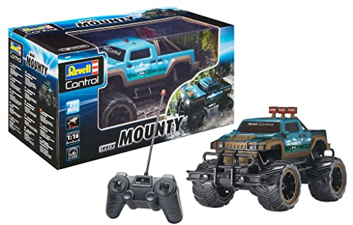 Revell Control 24472 Mounty Truck Spielzeug, blau von Revell Control