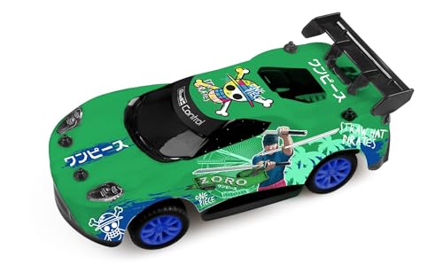 Revell Control Itasha Drift Car I Anime RC Car One Piece I Driftfunktion I Mit LED Unterbodenbeleuchtung I Robust und Wiederstandsfähig I Glatte Driftreifen von Revell