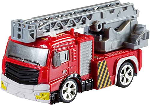 Revell Control Mini RC Fire Truck I Maßstab 1:43 I Perfekt für Kinder ab 8 Jahren I Realistisches Design und Detailgenauigkeit I Geeignet für den Innen- und Außenbereich I Mit offizieller Lizenz von Revell Control