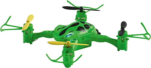 Revell Control 23884 RC Quadrocopter für Einsteiger im coolen Design, ferngesteuert mit IR Fernsteuerung, leicht zu fliegen durch 6-Axis-Stabilisierungssystem mit Propellerschutz-FROXXIC, Mehrfarbig von Revell