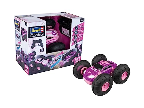 Revell Control 24670 ferngesteuertes Auto, Mehrfarbig, Flip Racer Pink von Revell