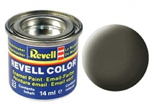 Revell Emaille-Farbe, 14 ml (NATO-Olivgrün, Mattes Finish) von Revell