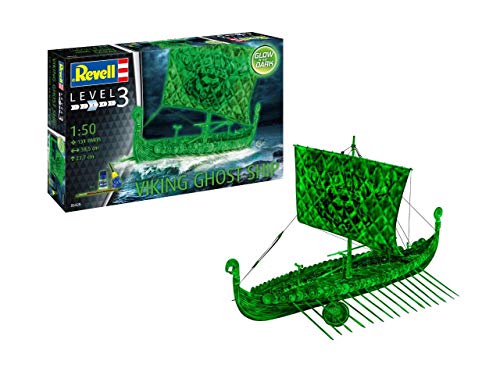 Revell 05428 Viking Ghost Ship originalgetreuer Modellbausatz für Einsteiger, Mehrfarbig, 1/50 von Revell