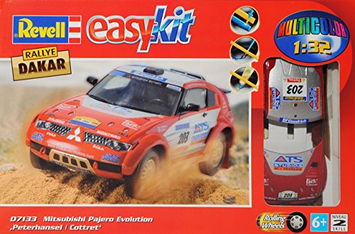 Revell Mitsubishi Pajero Evolution Rally Paris Dakar Rot 07133 Bausatz Kit 1/32 Modell Auto von Revell