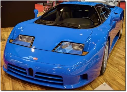 Revell Modellbau, Bugatti EB110, Bausatz, Maßstab 1:24, 140 Teile, Bastelset ab 12 Jahren, Detailgetreues Modell, Sportwagen, Authentische Nachbildung von Revell