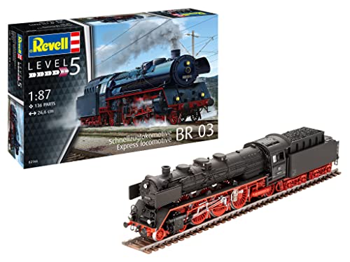 Revell 02166 Schnellzuglokomotive BR03 Lokomotive Bausatz 1:87 von Revell