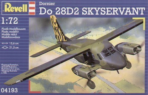 Revell Modellbausatz 04193 - Dornier Do-28 D-2 im Maßstab 1:72 von Revell