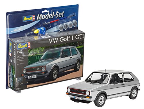 Revell 67072 - Modellbausatz inklusiv Zubehör, Volkswagen Golf 1 GTI im Maßstab 1:24 Revell 67072 - Modellbausatz inklusiv Zubehör, Volkswagen Golf 1 GTI im Maßstab 1:24 von Revell