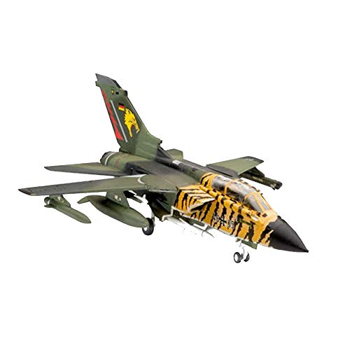 Revell Modellbausatz Flugzeug 1:144 - Tornado ECR im Maßstab 1:144, Level 3, originalgetreue Nachbildung mit vielen Details, , Model Set mit Basiszubehör, 64048, Mittel von Revell