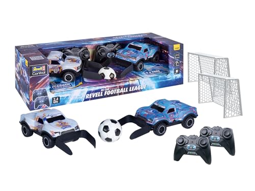 Revell Control, RC Car Football League, Spannende Fußballspiele mit ferngesteuerten Autos, Fußball Duell im RC Auto, ab 6 Jahren von Revell